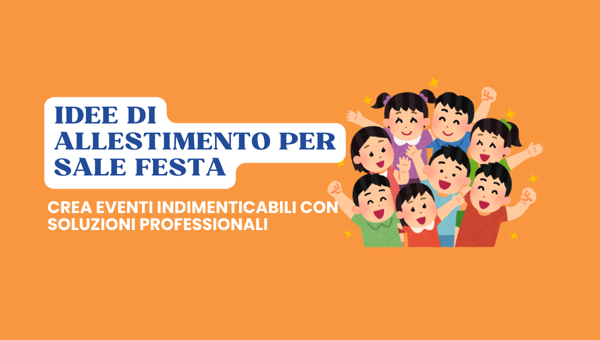 Allestimento sala feste